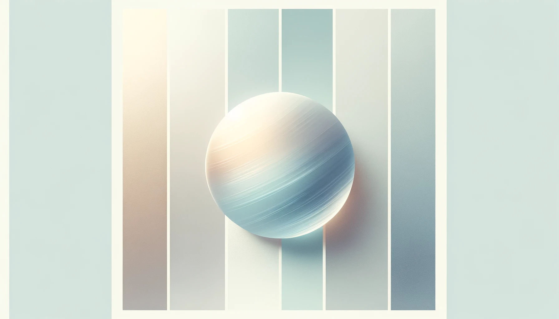 Soft tones palette with a frosted-glass like effect on top.